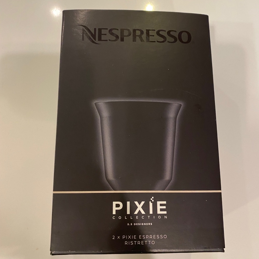 Set of Nespresso cups